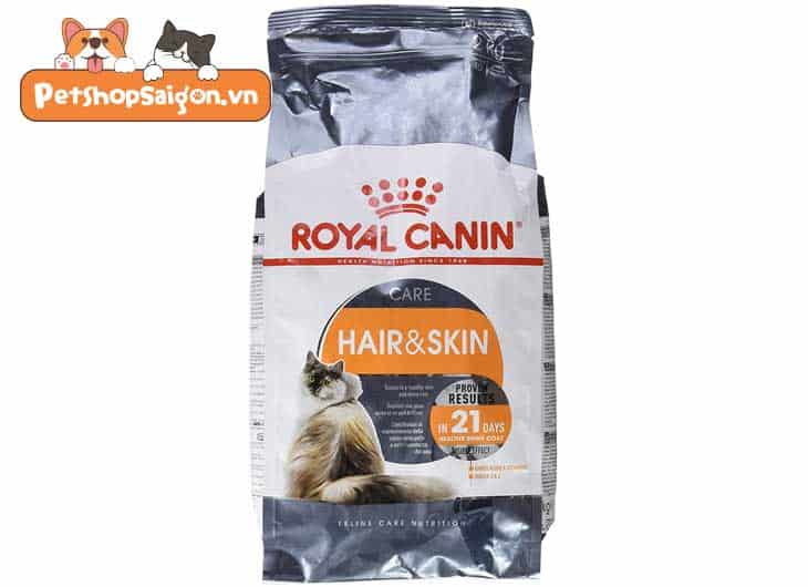 Thức Ăn Cải Thiện Da Và Lông Cho Mèo Royal Canin Hair & Skin Care (400g)