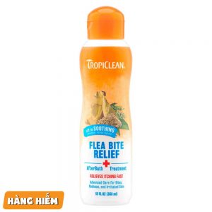 Sữa tắm chống ngứa do bọ ve cắn Tropiclean 355ml - USA