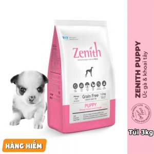 Thức ăn hạt mềm cho chó con Zenith 3kg - Hàn Quốc